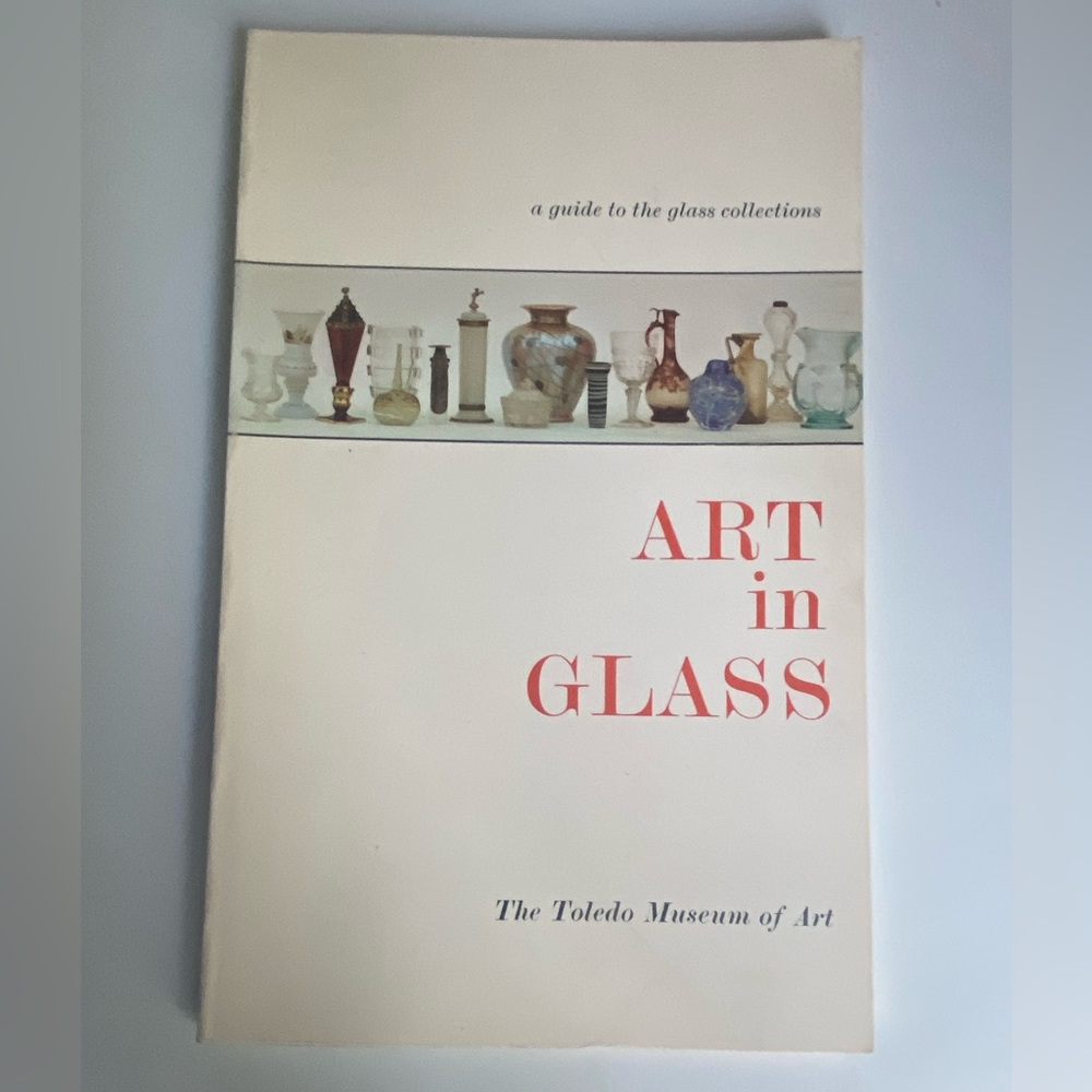 Art in Glass 1960's Art Book